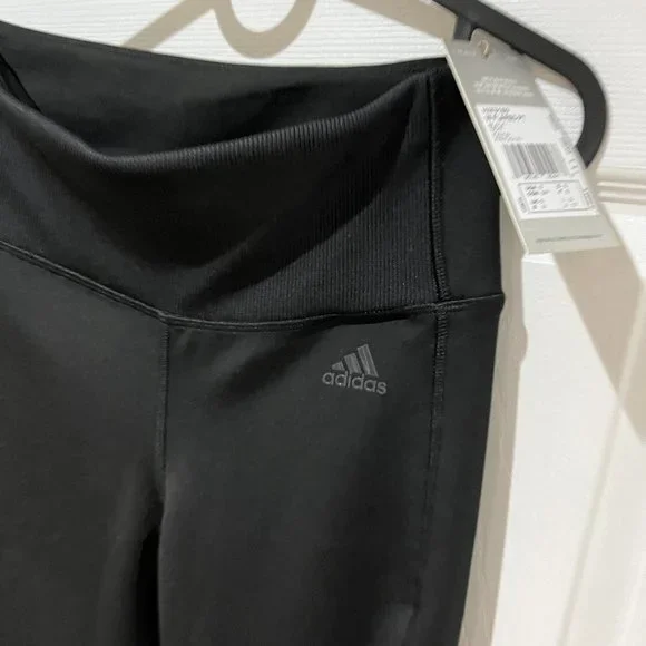 Adidas Hyperglam Flared Rib Pants - Picture 3 of 8